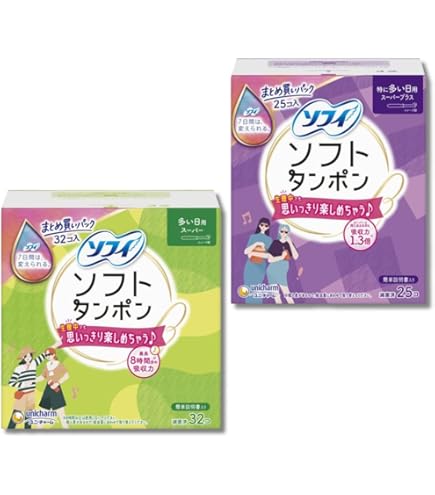Amazon.co.jp: ソフィ ソフトタンポン スーパープラス 特に量の多い日