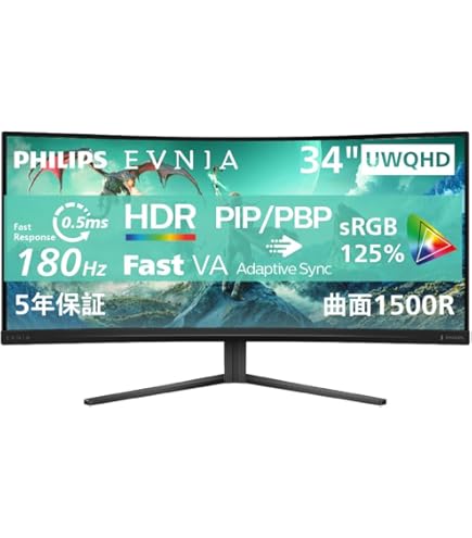 Acer X34Pbmiphzx 2K 120Hz ウルトラワイドモニター Amazon.co.jp