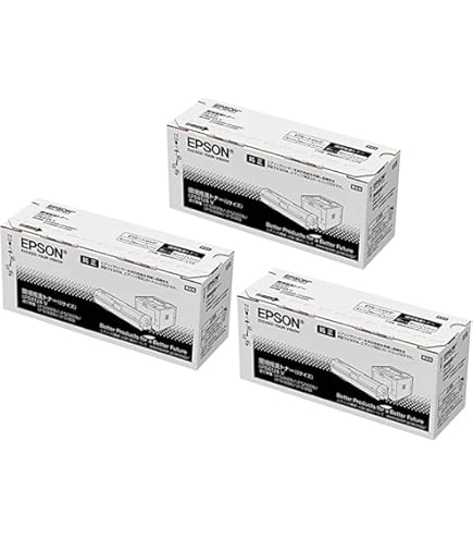 Amazon.co.jp: EPSON LPB4T25V 環境推進トナー 純正品 Mサイズ 2本