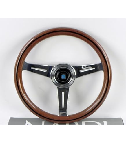 Amazon | NARDI(ナルディ) クラシックウッド&ブラックスポーク