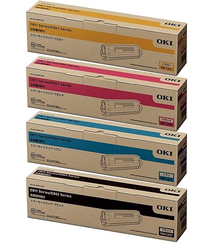 Amazon | OKI 大容量トナーカートリッジ シアン C610dn用 TNR-C4FC2