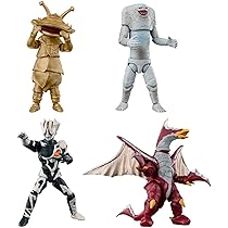 Amazon.co.jp: バンダイ(BANDAI) 超動αウルトラ怪獣5 4個 BOX 食玩