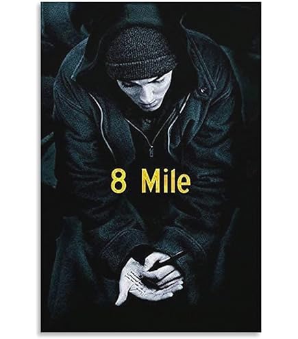 Amazon.co.jp: 8マイル 映画ポスター 両面 オリジナル 27x40 エミネム