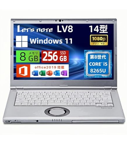 Amazon.co.jp: 【整備済み品】ノートPC CF-SV9 レッツノート i5第10