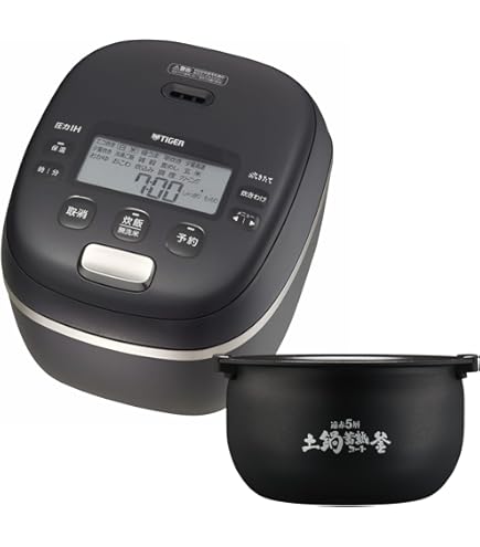 Amazon | 象印 圧力IH炊飯器 5.5合 ブラック NP-BU10-BA | 象印