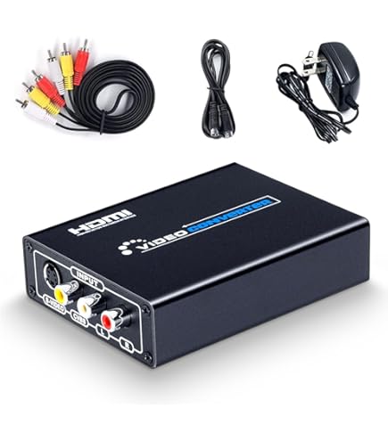 Amazon.co.jp: StarTech.com RCAコンポジット／S端子 - HDMI 変換