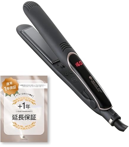 Amazon | クレイツ 9012 イオンストレートアイロン CS-G9012W 海外兼用