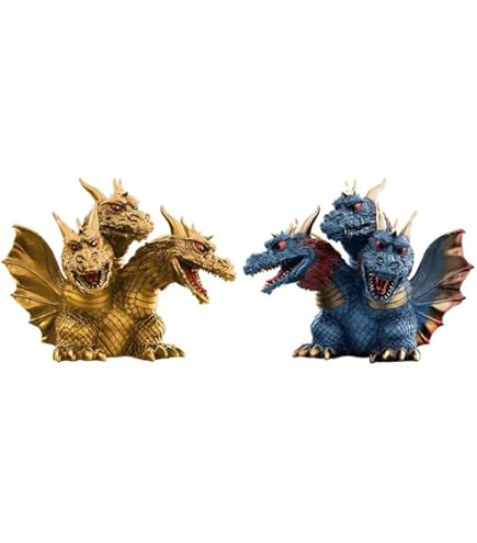 Amazon.co.jp: キングギドラ フィギュア 東宝怪獣シリーズ 鎮座獣 1964