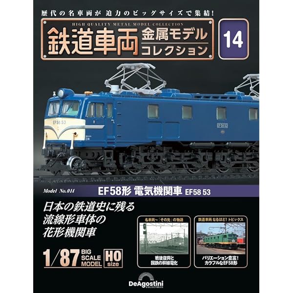 鉄道車両 金属モデルコレクション 第75号(EF65形500番台 電気機関車