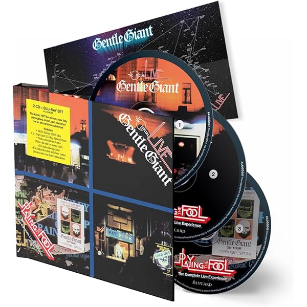 Gentle Giant Unburied Treasure ボックスセット Gentle Giant