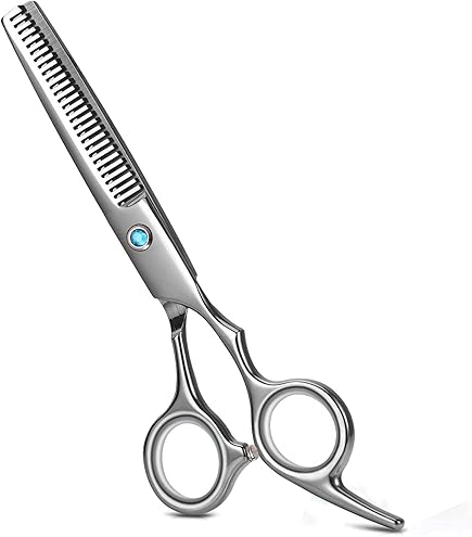 Amazon | すきばさみ ヘアカットシザー セニング セット (溝なしカーブ