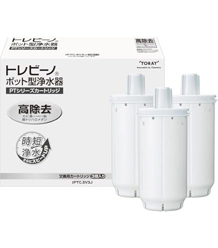 Amazon｜トレビーノ ポット型浄水器 PTシリーズ交換用カートリッジ