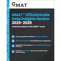 Amazon | GMAT Official Guide Data Insights Review 2025-2026: Book
