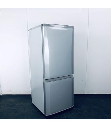 Amazon.co.jp: 三菱 146L 2ドア冷蔵庫(サファイアブラック)MITSUBISHI