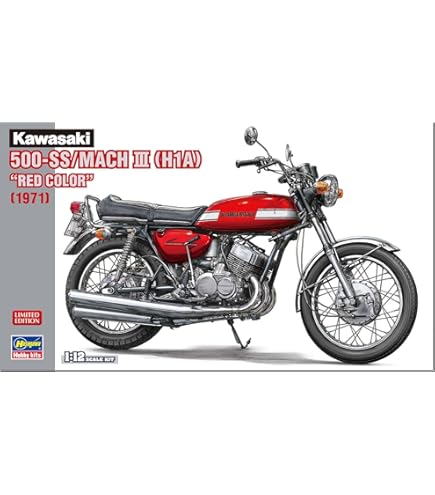 Amazon | 絶版 ナガノ プラモデル 1/8 KAWASAKI カワサキ 500-SS
