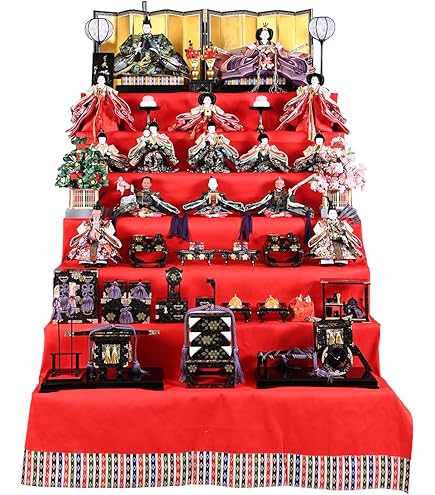 Amazon | 雛人形 久月 ひな人形 お祝い 7段飾り ひな人形 初節句飾り