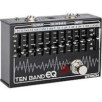 Amazon | STRICH EQイコライザー エフェクター 10バンド イコライザー