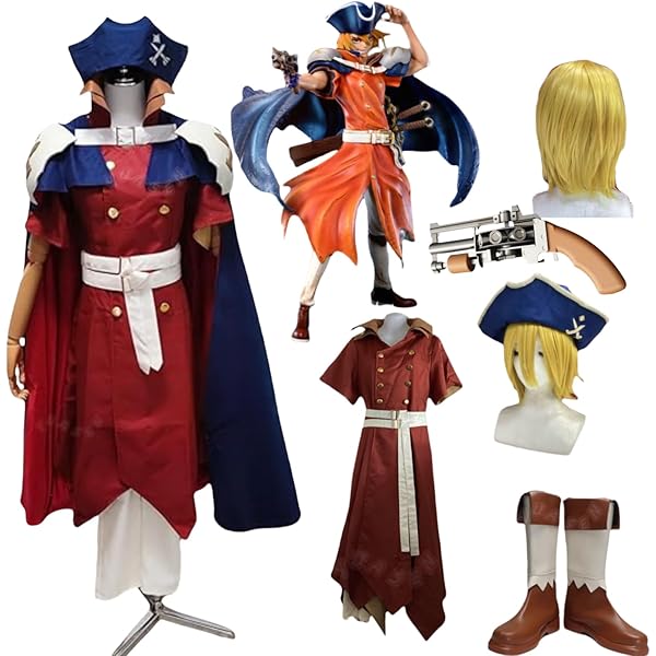 Amazon.co.jp: Dr.STONE 七海龍水 コスプレ衣装+マント+帽子+肩甲