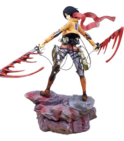 Amazon.co.jp: エレン ミカサ 死のキス フィギュア 進撃の巨人 ノン