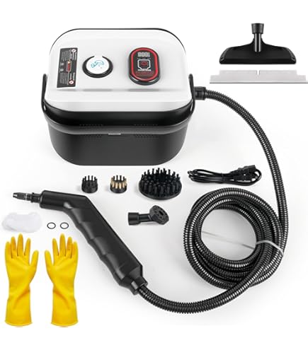 Amazon | 加圧スチームクリーナー、高圧150℃スチーム洗浄洗浄機オイル