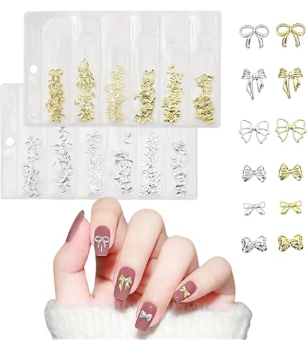 Amazon | ネイル スタッズ 星 2パック 3D 立体 ネイルパーツ スタッズ