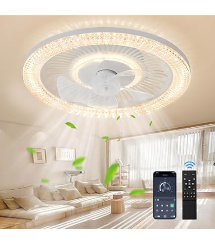 Amazon.co.jp : シーリングファンライト ZXhome 50cm 扇風機 一台二役