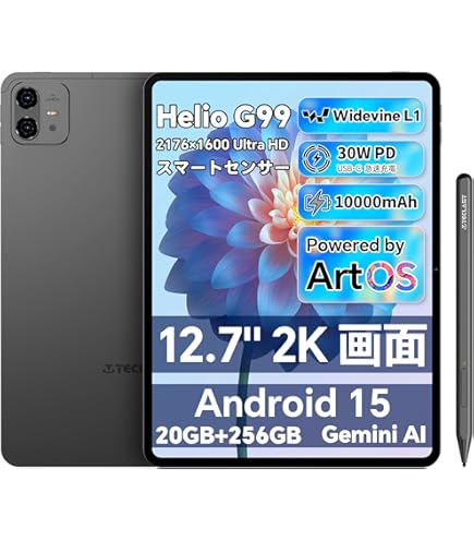 Amazon.co.jp: TECLAST T50MINI Android 15 タブレット : パソコン