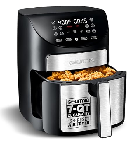 Amazon.co.jp: GOURMIA 7-QT Digital Air Fryer 6.6 L GAF798 : ホーム