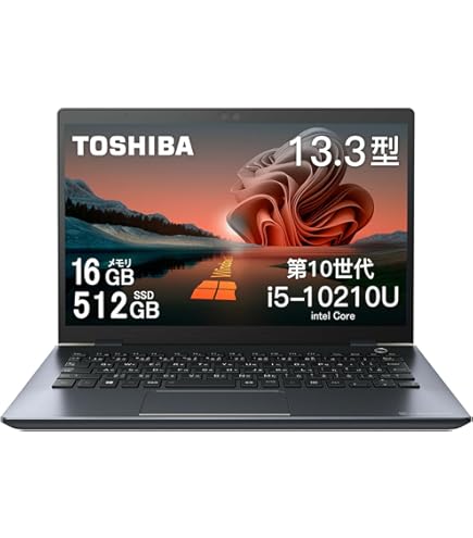 Amazon.co.jp: P1G5MPBL(オニキスブルー) dynabook G5 13.3型 Core i3