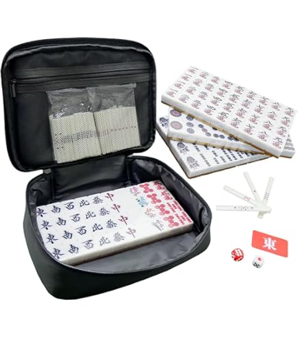 Amazon | 藝夢堂 麻雀牌 ニュージャンボ GD高級麻雀牌 品 | 麻雀