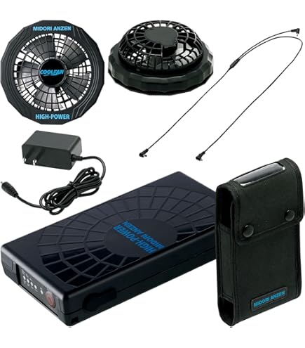 Amazon.co.jp: [ミドリ安全] クールファン用 レギュラー ファン 単体