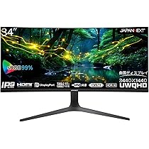 Amazon.co.jp: JAPANNEXT 34インチ モニター UWQHD 3440 x 1440 IPS