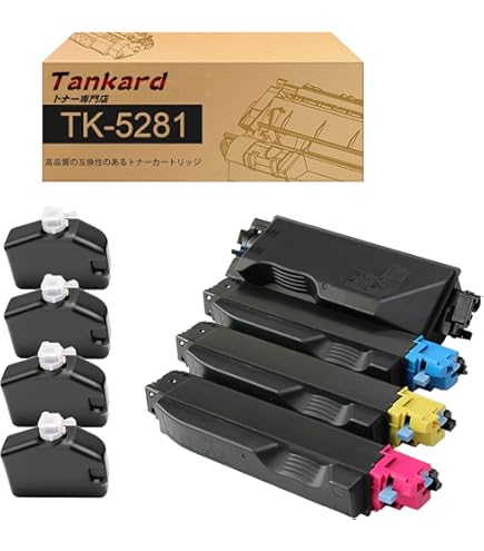 Amazon.co.jp: LCL Kyocera用 京セラ用 TK5281 TK-5281 TK-5281K 13000