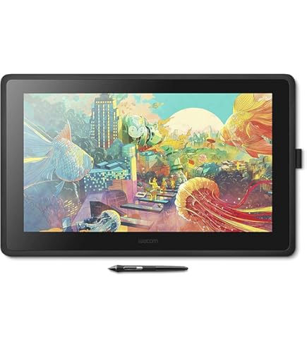 Amazon.co.jp: Wacom 液晶タブレット 大画面21.3インチ 画面に