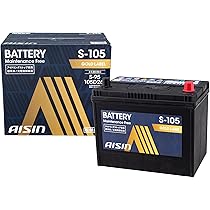 Amazon | アイシン(AISIN) 車用 バッテリー S-105 (S-95 105D26L ほか