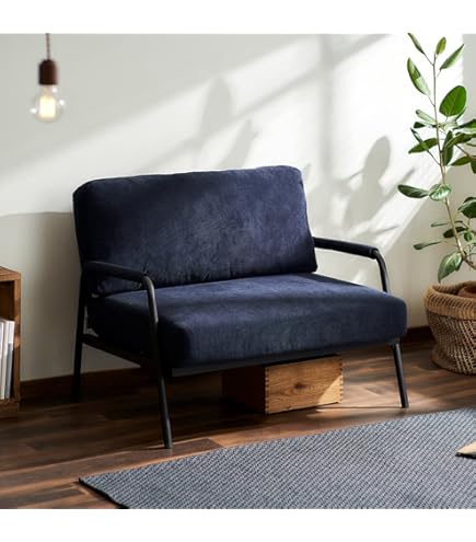 Amazon｜BBファニシング NOVEMBER 1Pソファー コーデュロイ ブラウン