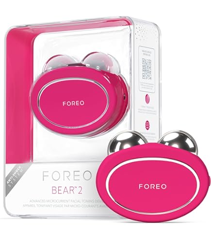 FOREO BEAR Fuchsia Smart Microcurrent Facial Toning Device for