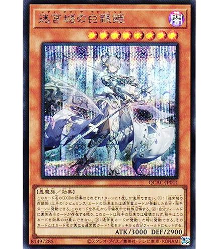 Amazon.co.jp: 【新規イラスト】 遊戯王カード QCAC-JP011 迷宮城の