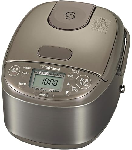 Amazon | 象印マホービン 炊飯器 3合 ステンレスブラウン NP-GK05-XT