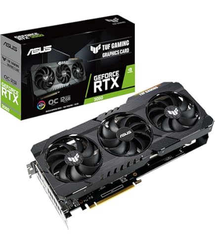 Amazon | ASUS NVIDIA GeForce RTX 3060 TI OC Edition 8GB ビデオ