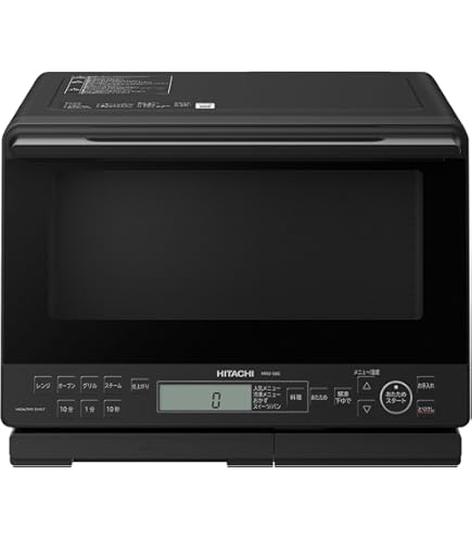 Amazon | 日立 過熱水蒸気オーブンレンジ ヘルシーシェフ パールレッド