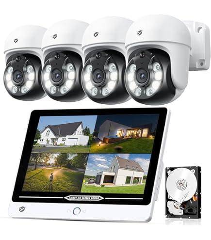 Amazon.co.jp: 【500万画素+増設用】 ANRAN 防犯カメラセット増設用