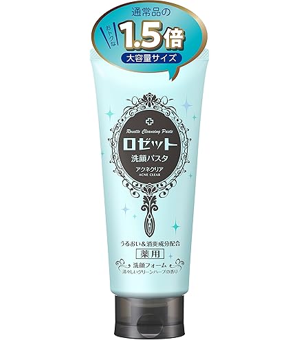Amazon | ロゼット洗顔パスタ 白泥 180g NEW | ロゼット | 洗顔