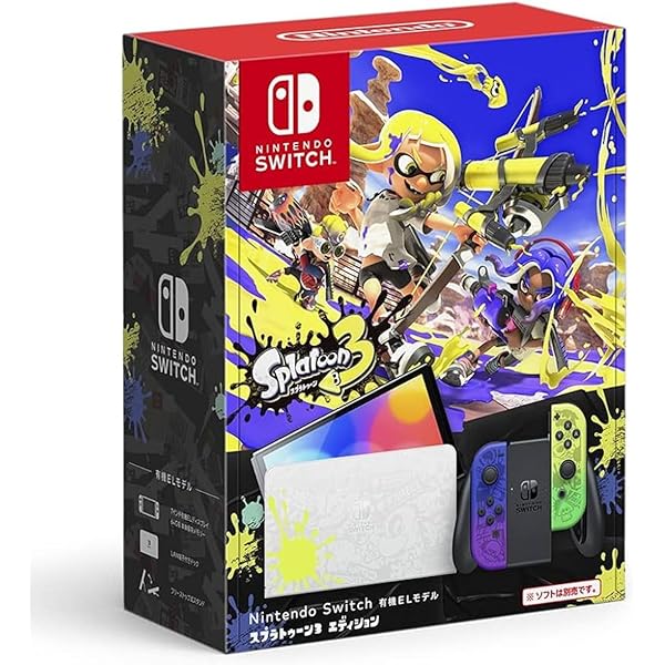 Amazon.co.jp: Nintendo Switch（有機ELモデル） スプラトゥーン3