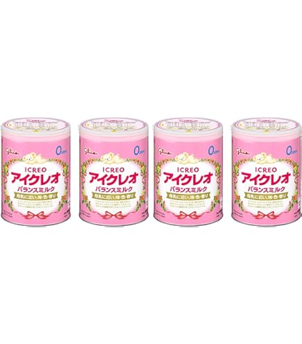 Amazon.co.jp: アイクレオ バランスミルク 800g×4缶 【0ヵ月~1歳頃