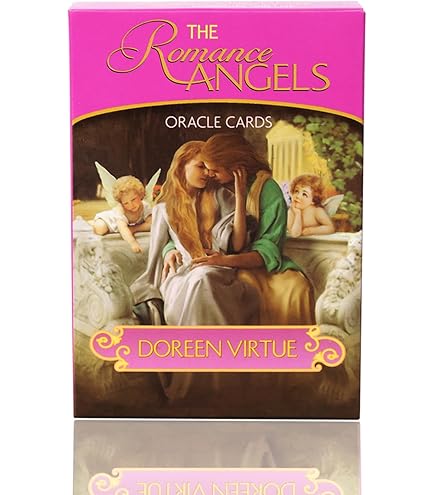 Amazon.co.jp: ロマンスエンジェルオラクルカード-メタル缶の初心者の