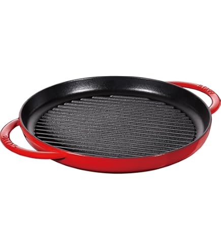 Amazon｜staub ストウブ 「 ピュアグリル ラウンド ブラック 30cm