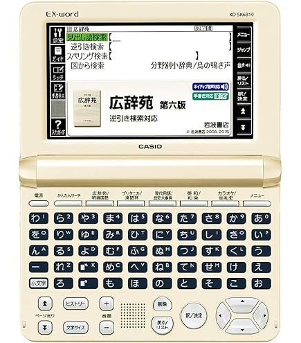 Amazon | カシオ 電子辞書 エクスワード コンパクトモデル XD-C400RD