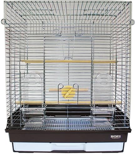 Amazon | HOEI 465パラキート 底カラー：ホワイト | ホーエー | 鳥かご