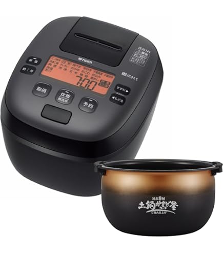 Amazon.co.jp: タイガー 土鍋圧力IHジャー炊飯器（5.5合炊き